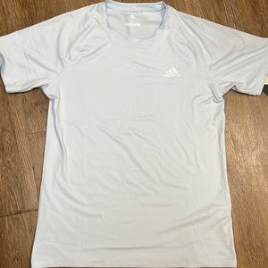 Men’s Adidas Golf Sun Shirt Sky Blue Sz M